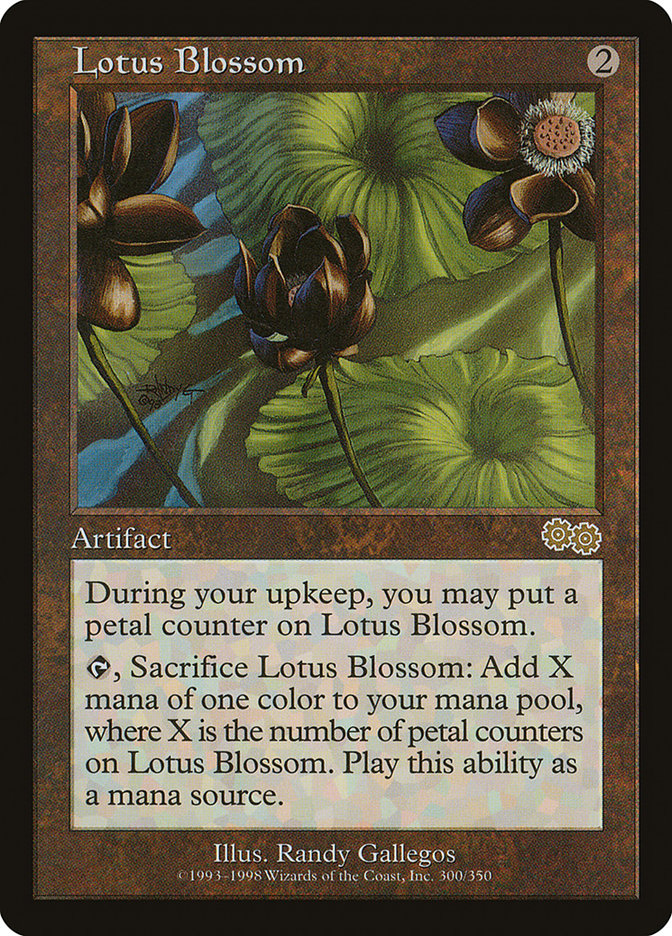 Lotus Blossom [Urza's Saga] | Galaxy Games LLC