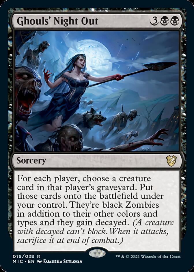 Ghouls' Night Out [Innistrad: Midnight Hunt Commander] | Galaxy Games LLC