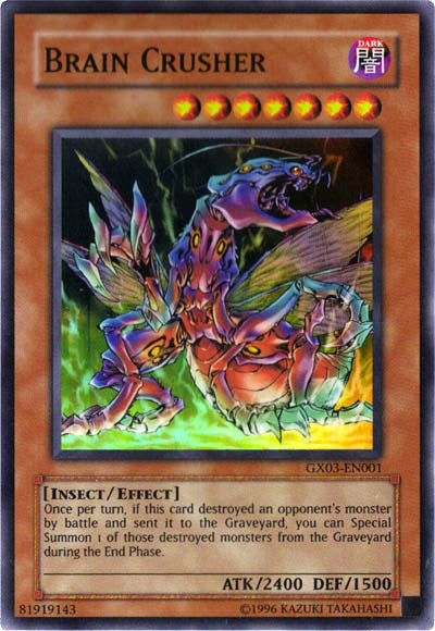 Brain Crusher [GX03-EN001] Super Rare | Galaxy Games LLC