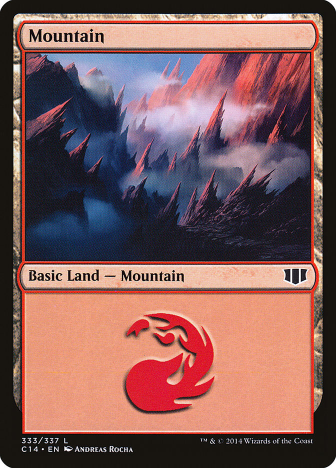 Mountain (333) [Commander 2014] | Galaxy Games LLC
