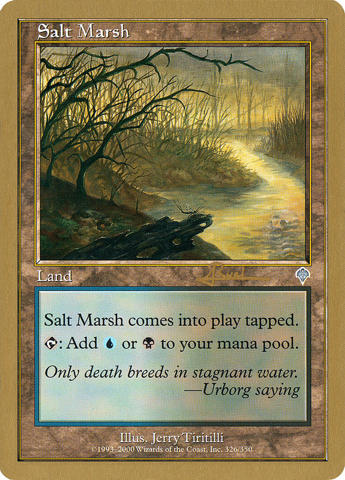 Salt Marsh (Antoine Ruel) [World Championship Decks 2001] | Galaxy Games LLC