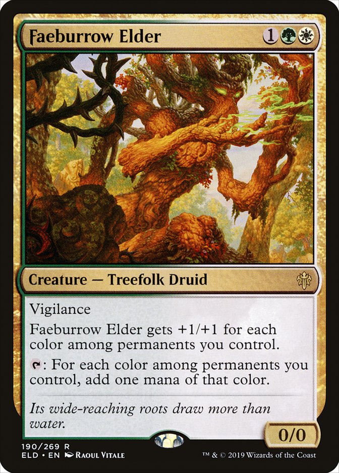 Faeburrow Elder [Throne of Eldraine] | Galaxy Games LLC