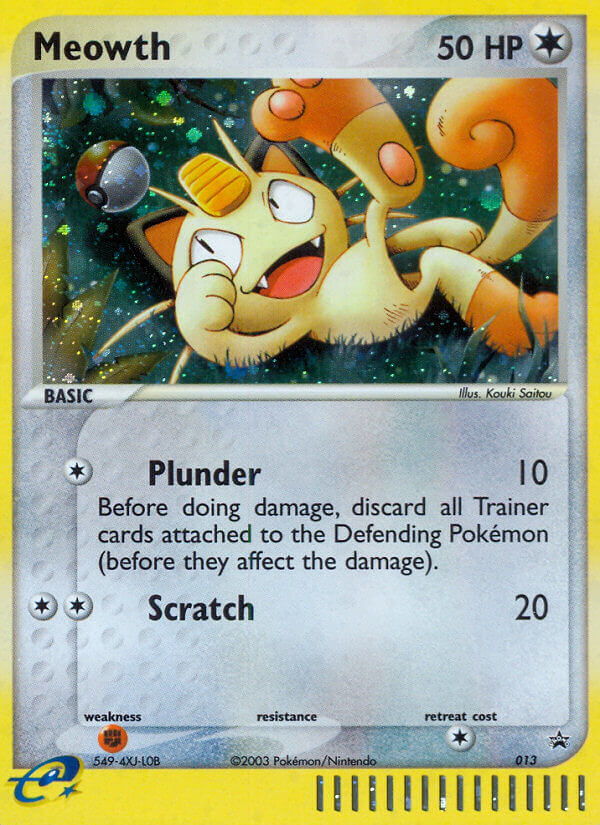 Meowth (013) [Nintendo: Black Star Promos] | Galaxy Games LLC