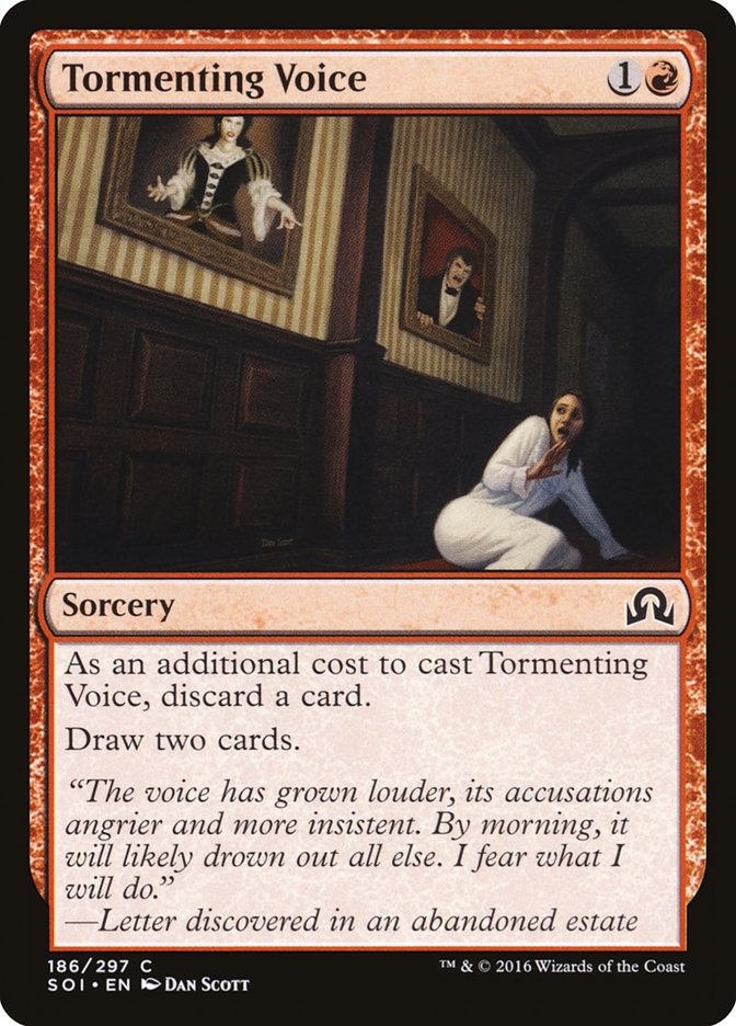 Tormenting Voice [Shadows over Innistrad] | Galaxy Games LLC