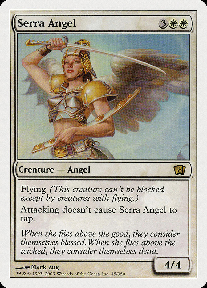 Serra Angel [Eighth Edition] | Galaxy Games LLC