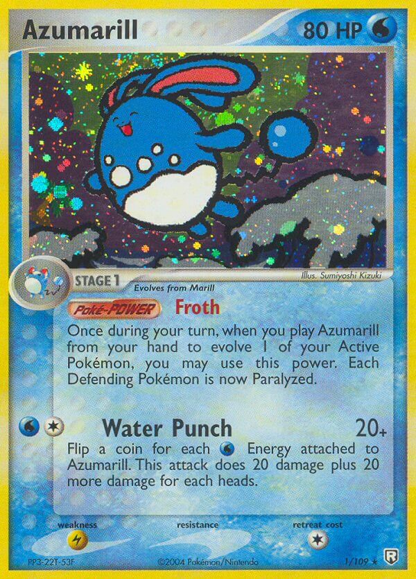 Azumarill (1/109) (Theme Deck Exclusive) [EX: Team Rocket Returns] | Galaxy Games LLC