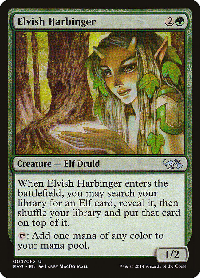 Elvish Harbinger (Elves vs. Goblins) [Duel Decks Anthology] | Galaxy Games LLC