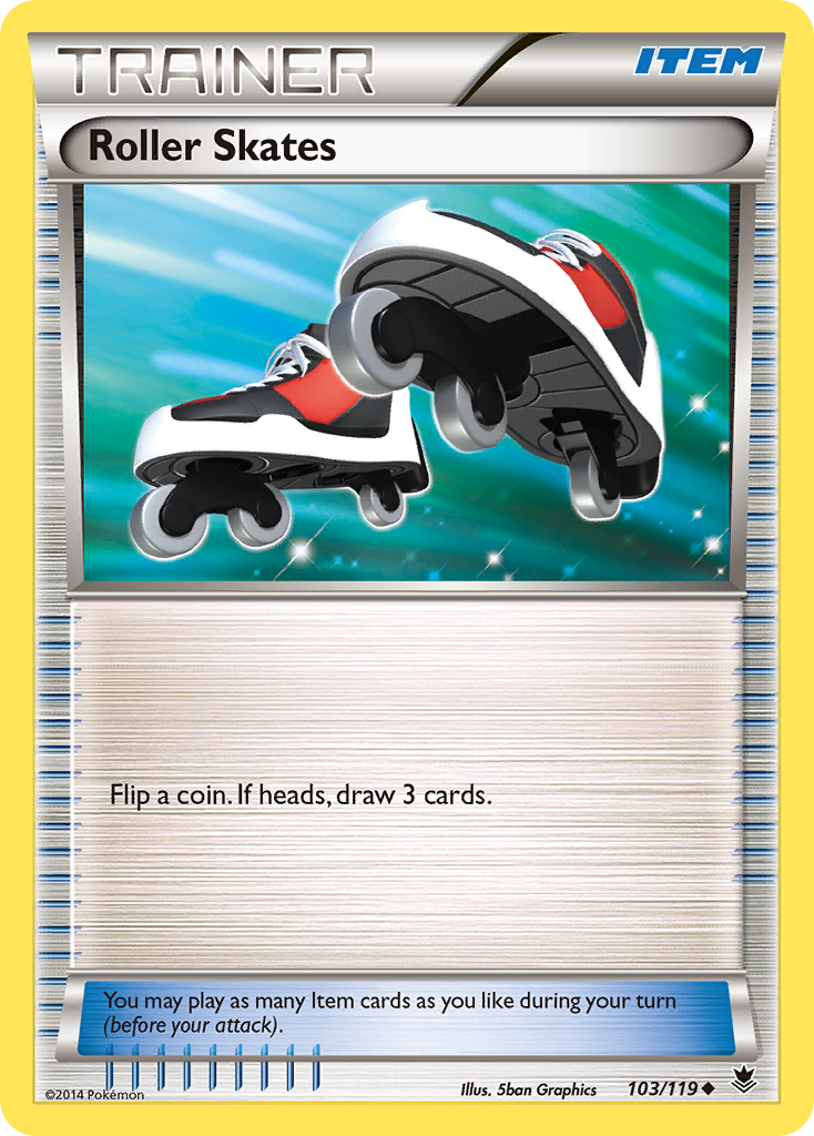 Roller Skates (103/119) [XY: Phantom Forces] | Galaxy Games LLC