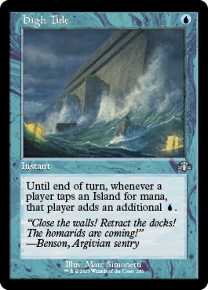 High Tide (Retro) [Dominaria Remastered] | Galaxy Games LLC