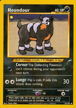 Houndour (43/105) [Neo Destiny Unlimited] | Galaxy Games LLC