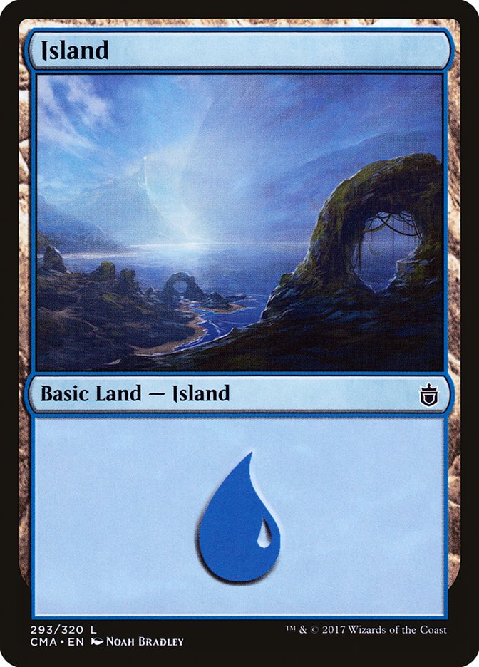 Island (293) [Commander Anthology] | Galaxy Games LLC