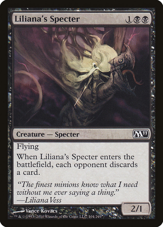 Liliana's Specter [Magic 2011] | Galaxy Games LLC