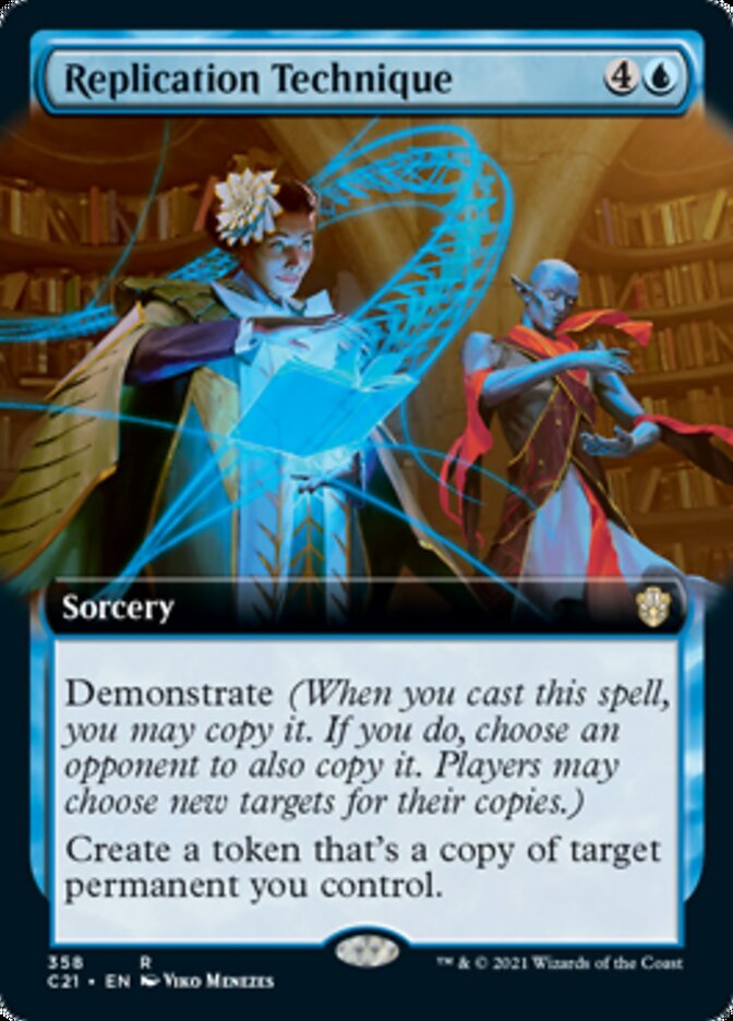 Replication Technique (Extended Art) [Commander 2021] | Galaxy Games LLC