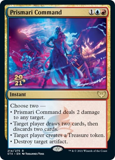 Prismari Command [Strixhaven: School of Mages Prerelease Promos] | Galaxy Games LLC