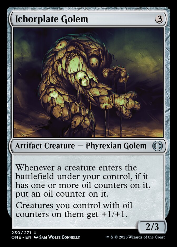 Ichorplate Golem [Phyrexia: All Will Be One] | Galaxy Games LLC