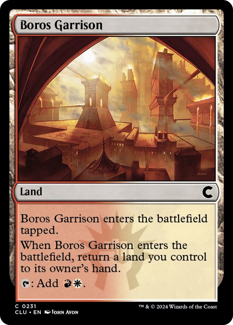 Boros Garrison [Ravnica: Clue Edition] | Galaxy Games LLC