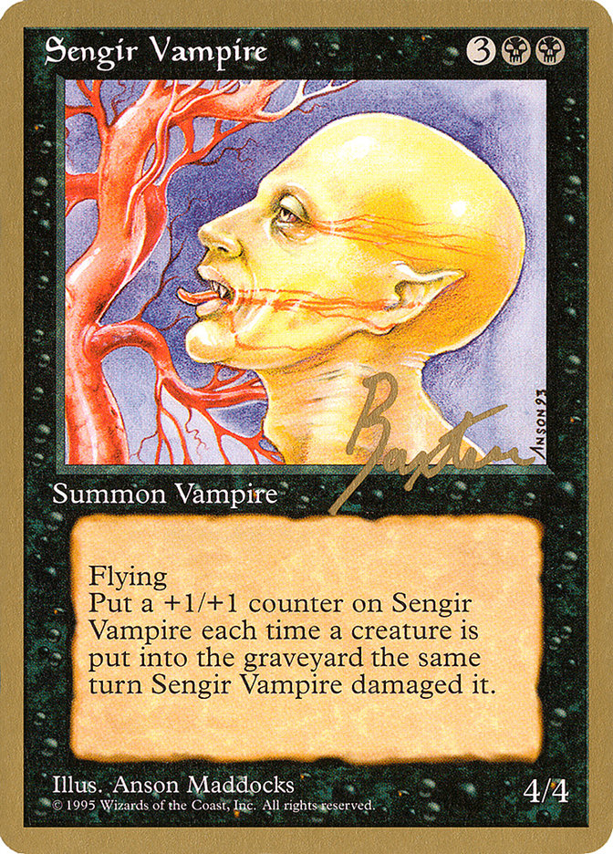 Sengir Vampire (George Baxter) [Pro Tour Collector Set] | Galaxy Games LLC