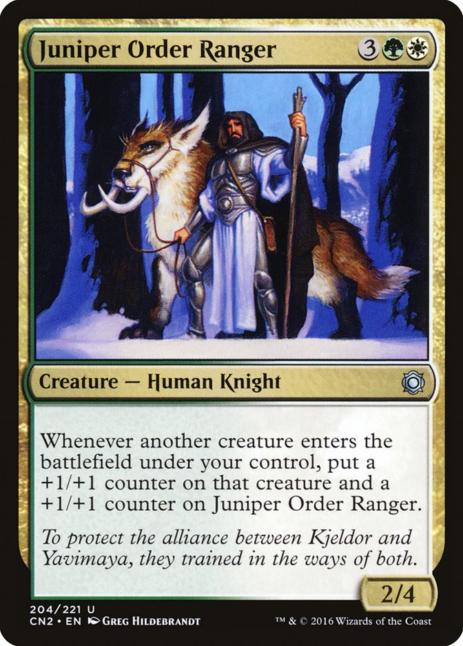 Juniper Order Ranger [Conspiracy: Take the Crown] | Galaxy Games LLC