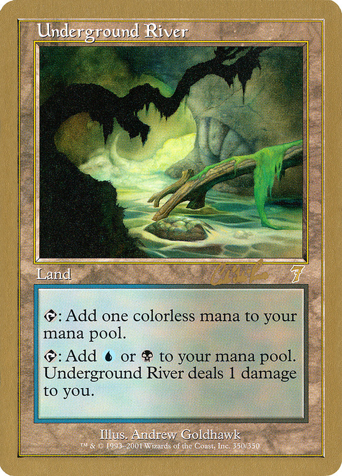 Underground River (Carlos Romao) [World Championship Decks 2002] | Galaxy Games LLC