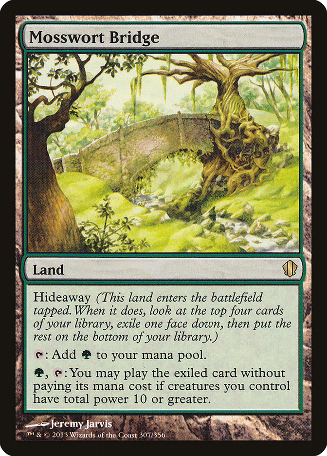 Mosswort Bridge [Commander 2013] | Galaxy Games LLC