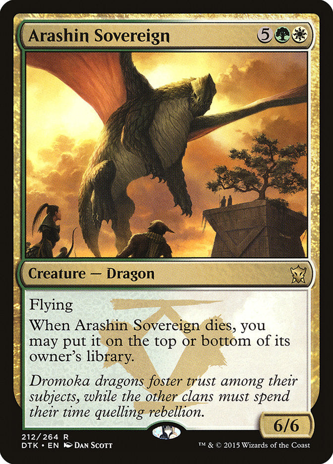 Arashin Sovereign [Dragons of Tarkir] | Galaxy Games LLC
