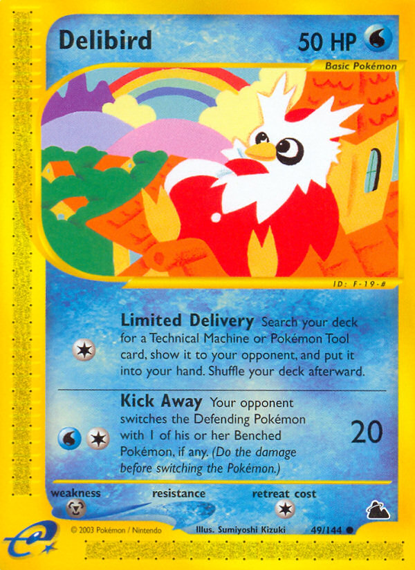 Delibird (49/144) [Skyridge] | Galaxy Games LLC