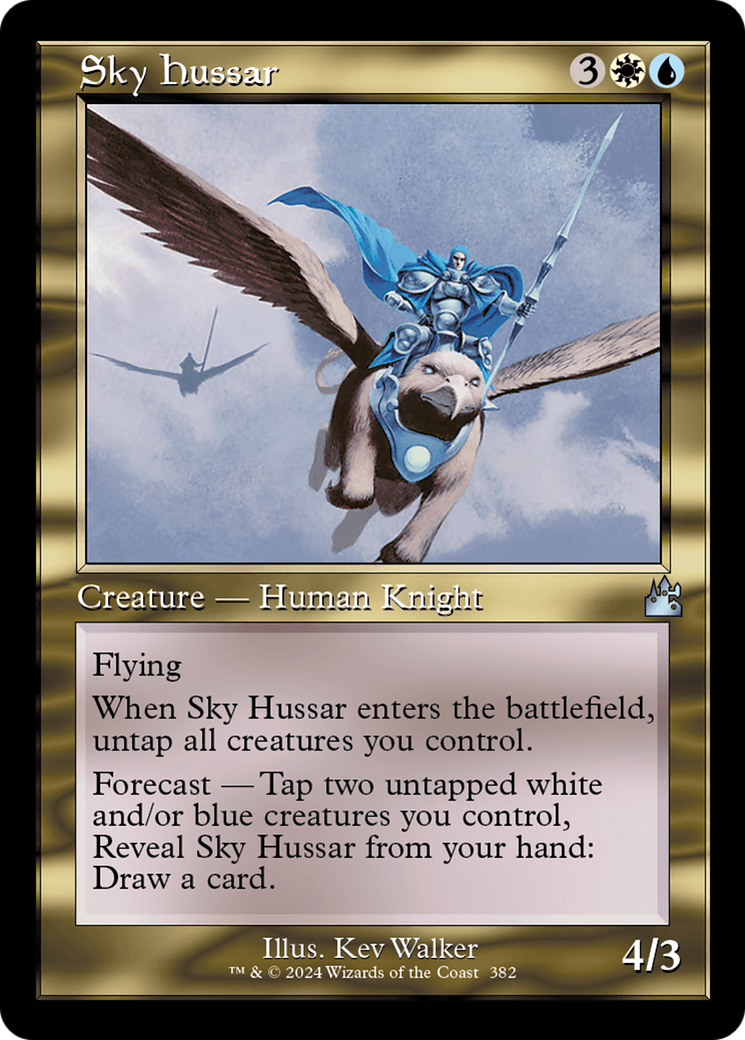 Sky Hussar (Retro Frame) [Ravnica Remastered] | Galaxy Games LLC