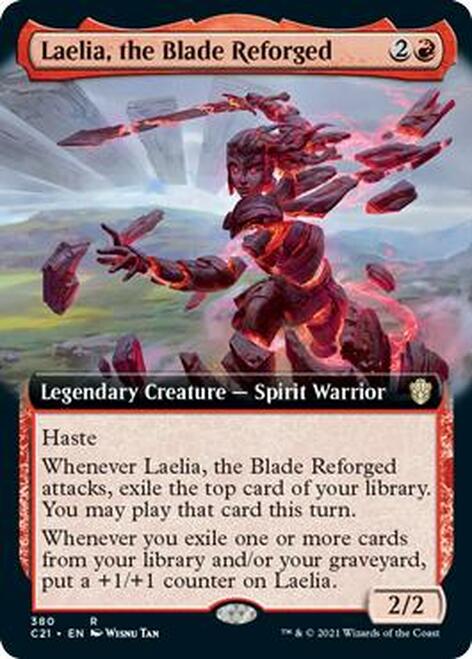 Laelia, the Blade Reforged (Extended Art) [Commander 2021] | Galaxy Games LLC