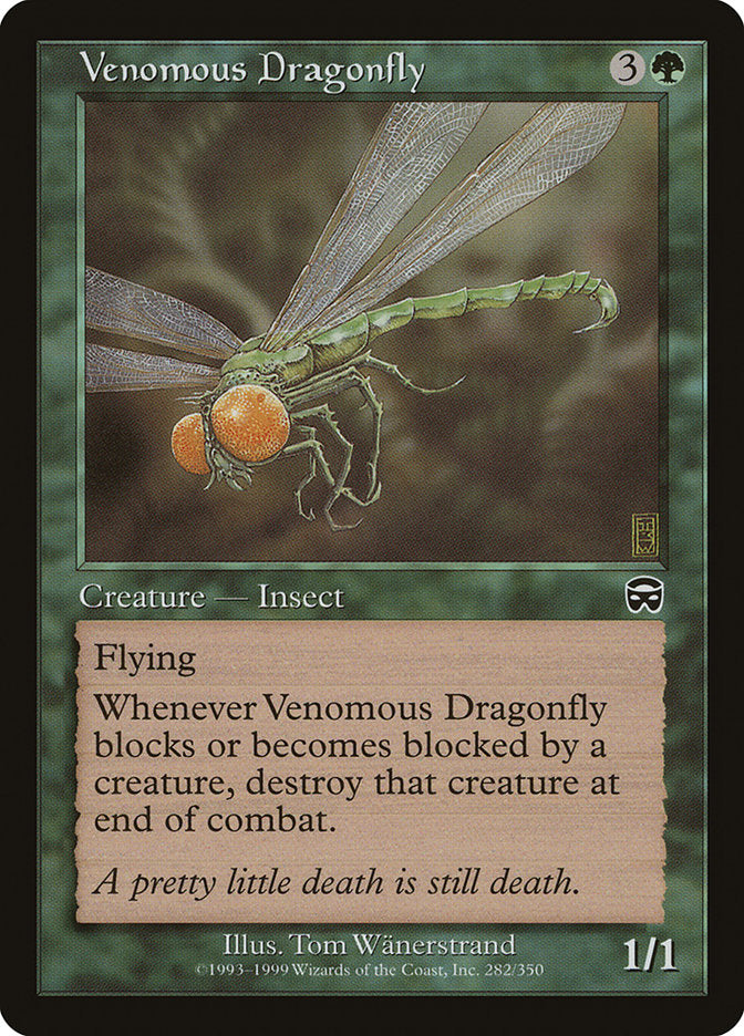 Venomous Dragonfly [Mercadian Masques] | Galaxy Games LLC