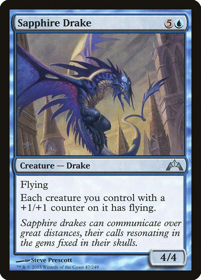 Sapphire Drake [Gatecrash] | Galaxy Games LLC