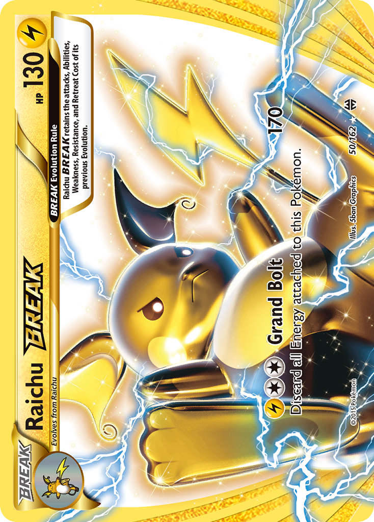 Raichu BREAK (50/162) [XY: BREAKthrough] | Galaxy Games LLC