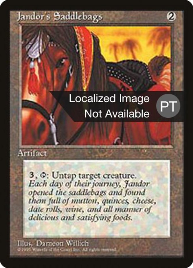 Jandor's Saddlebags [Fourth Edition (Foreign Black Border)] | Galaxy Games LLC