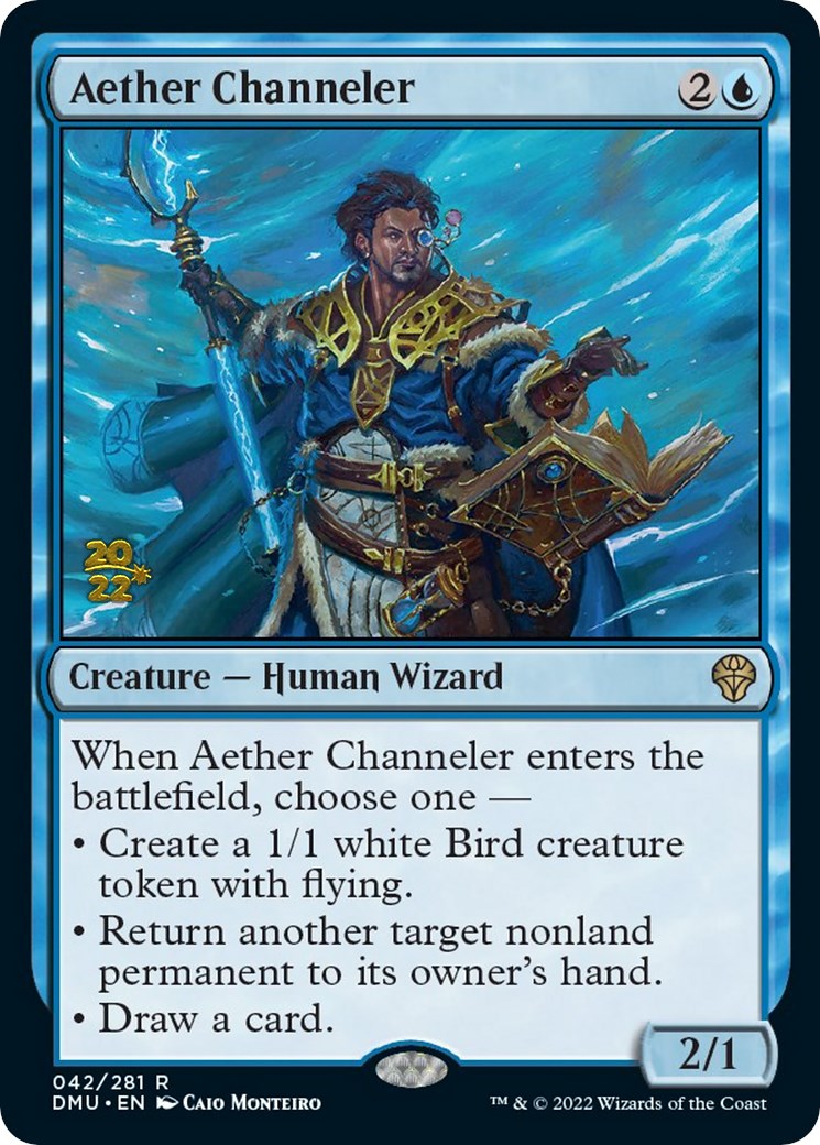 Aether Channeler [Dominaria United Prerelease Promos] | Galaxy Games LLC