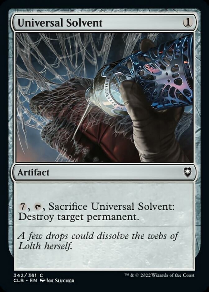 Universal Solvent [Commander Legends: Battle for Baldur's Gate] | Galaxy Games LLC