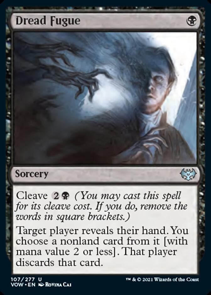 Dread Fugue [Innistrad: Crimson Vow] | Galaxy Games LLC