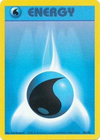 Water Energy (102/102) [Base Set Unlimited] | Galaxy Games LLC