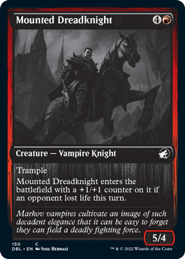 Mounted Dreadknight [Innistrad: Double Feature] | Galaxy Games LLC