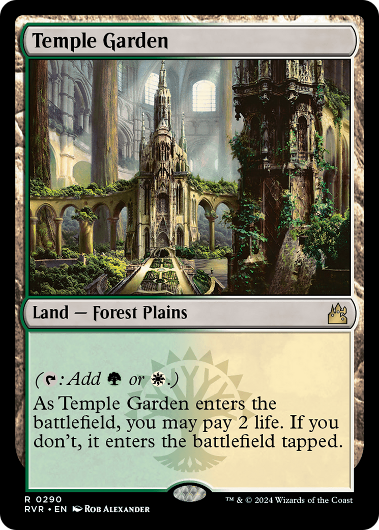 Temple Garden [Ravnica Remastered] | Galaxy Games LLC