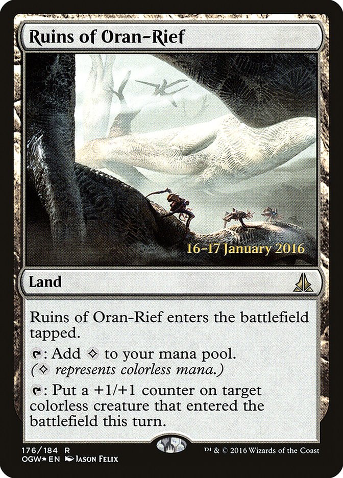 Ruins of Oran-Rief [Oath of the Gatewatch Prerelease Promos] | Galaxy Games LLC