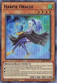 Harpie Oracle (Blue) [LDS2-EN077] Ultra Rare | Galaxy Games LLC