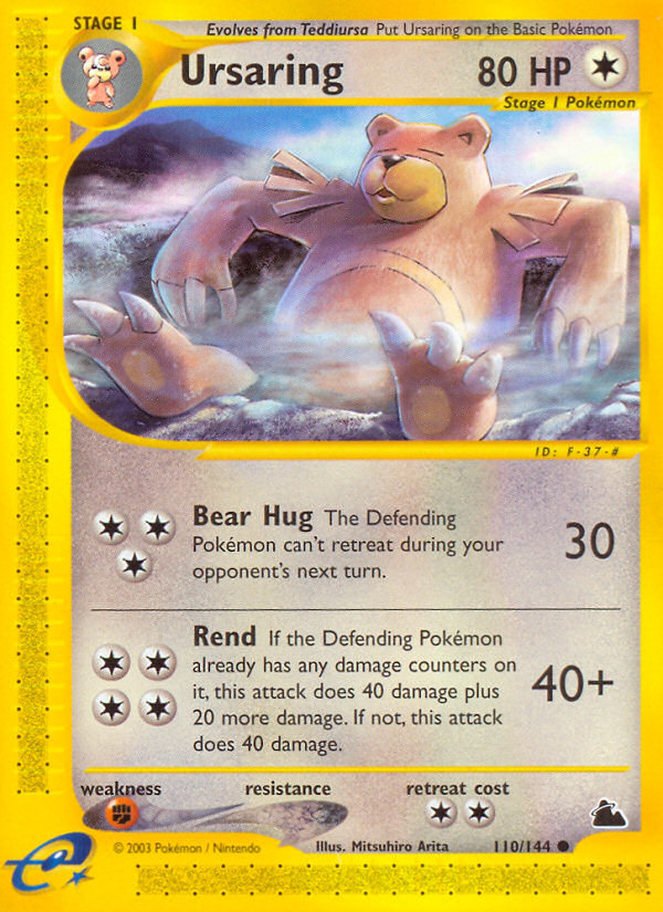 Ursaring (110/144) [Skyridge] | Galaxy Games LLC