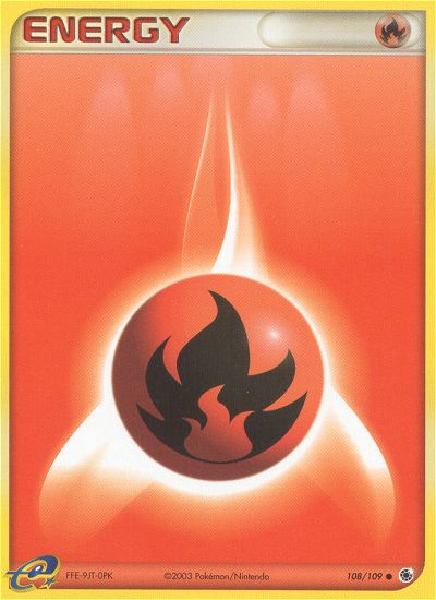 Fire Energy (108/109) [EX: Ruby & Sapphire] | Galaxy Games LLC