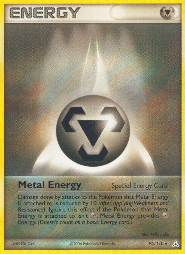 Metal Energy (95/110) [EX: Holon Phantoms] | Galaxy Games LLC