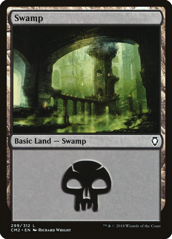 Swamp (299) [Commander Anthology Volume II] | Galaxy Games LLC