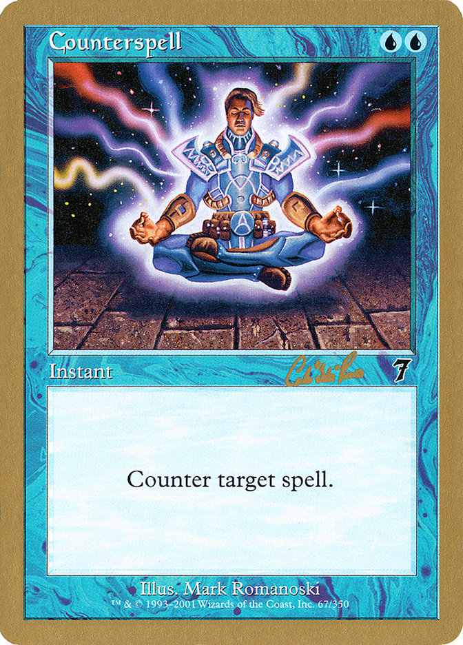 Counterspell (Carlos Romao) [World Championship Decks 2002] | Galaxy Games LLC