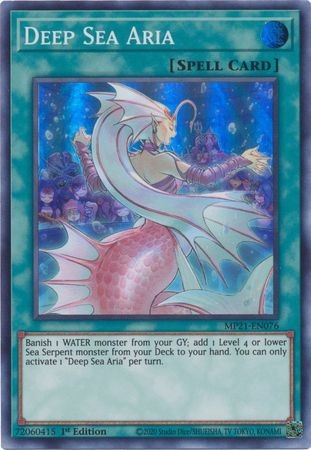 Deep Sea Aria [MP21-EN076] Super Rare | Galaxy Games LLC