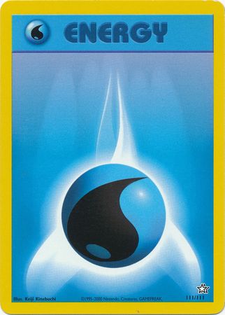 Water Energy (111/111) [Neo Genesis Unlimited] | Galaxy Games LLC