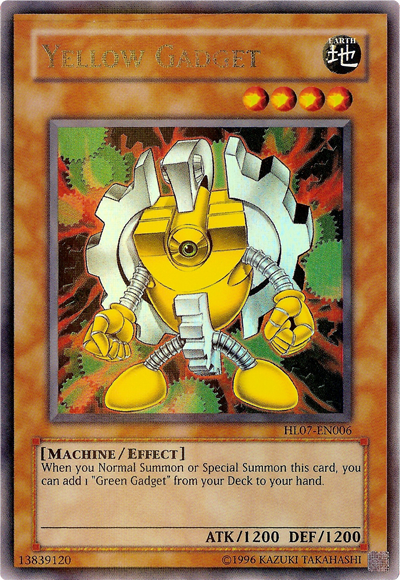 Yellow Gadget [HL07-EN006] Parallel Rare | Galaxy Games LLC