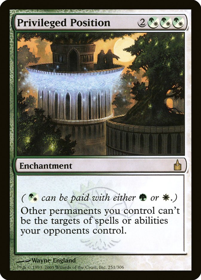 Privileged Position [Ravnica: City of Guilds] | Galaxy Games LLC