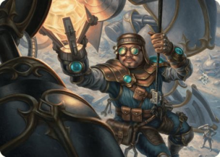 Powerstone Engineer Art Card [The Brothers' War Art Series] | Galaxy Games LLC